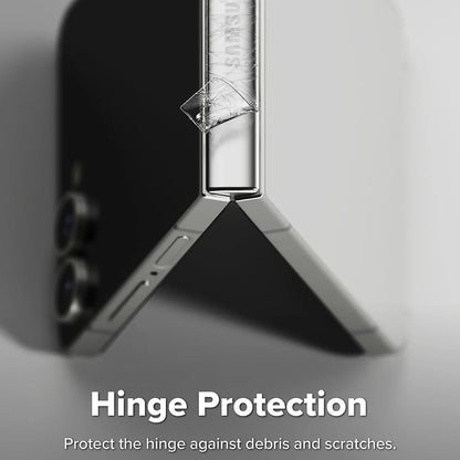 Ringke hængselsbeskyttelsesfilm til Samsung Galaxy Z Flip7 F766, plastik, sæt med 2 stk.