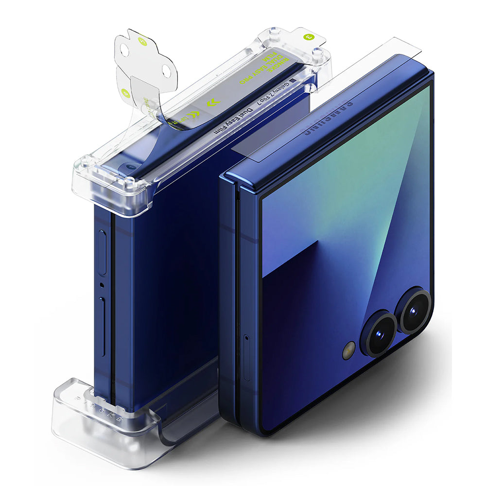 Ringke hængselsbeskyttelsesfilm til Samsung Galaxy Z Flip7 F766, plastik, sæt med 2 stk.