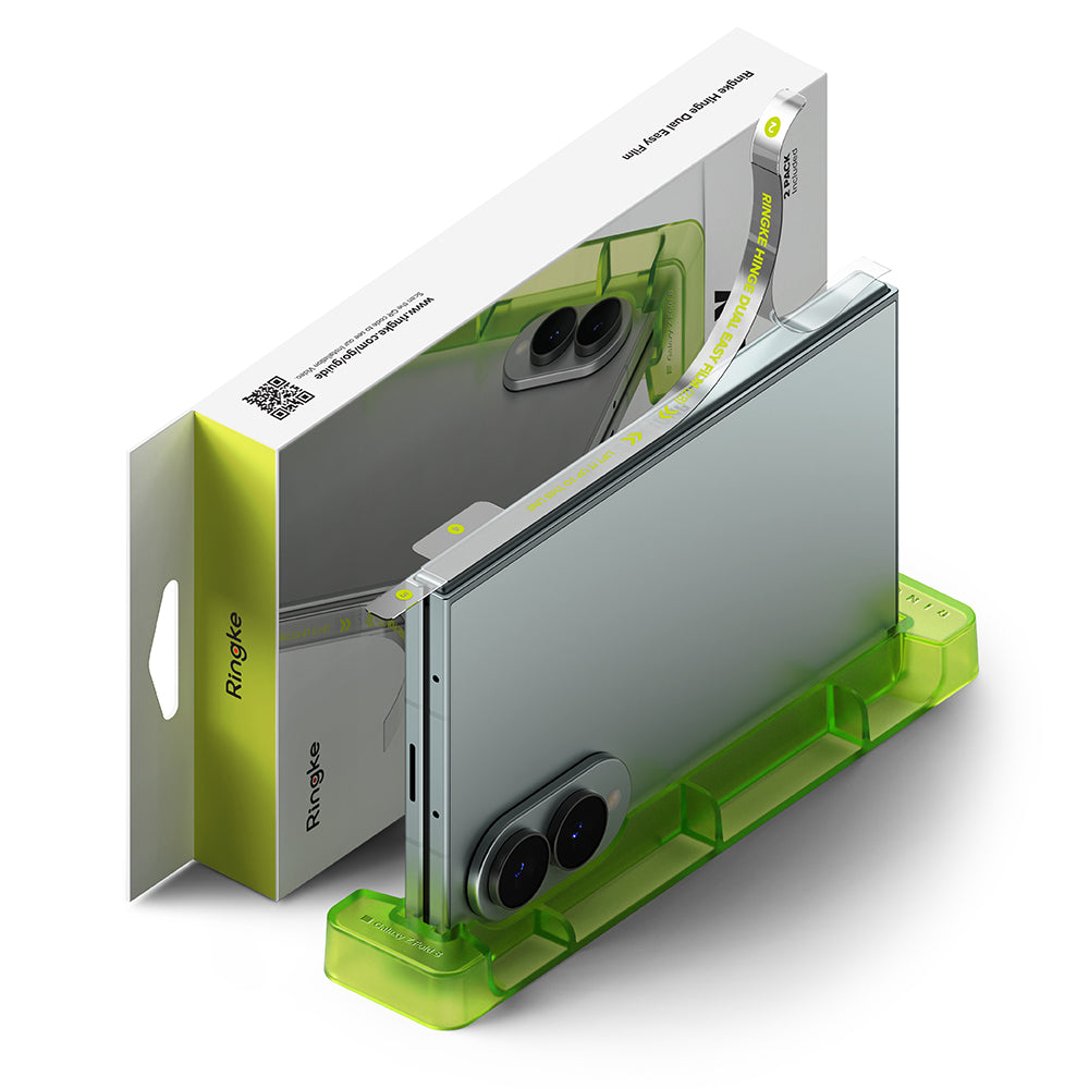 Ringke Dual Easy hængselsbeskyttelsesfilm til Samsung Galaxy Z Fold8 F971, plastik, sæt med 2 stk.