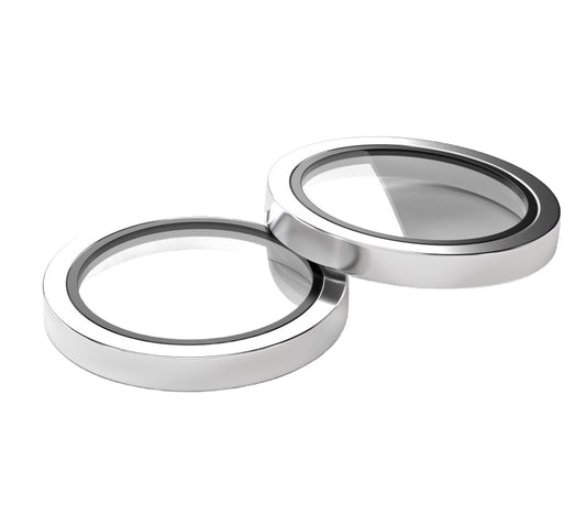 Etteri bagkamera beskyttelsesfilm til Apple iPhone 17, hærdet glas, hvid