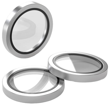 Etteri bagkamera beskyttelsesfilm til Apple iPhone 17 Pro Max / 17 Pro, hærdet glas, grå