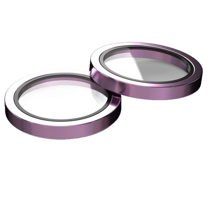Etteri bagkamera beskyttelsesfilm til Apple iPhone 16 Plus / 16, hærdet glas, pink