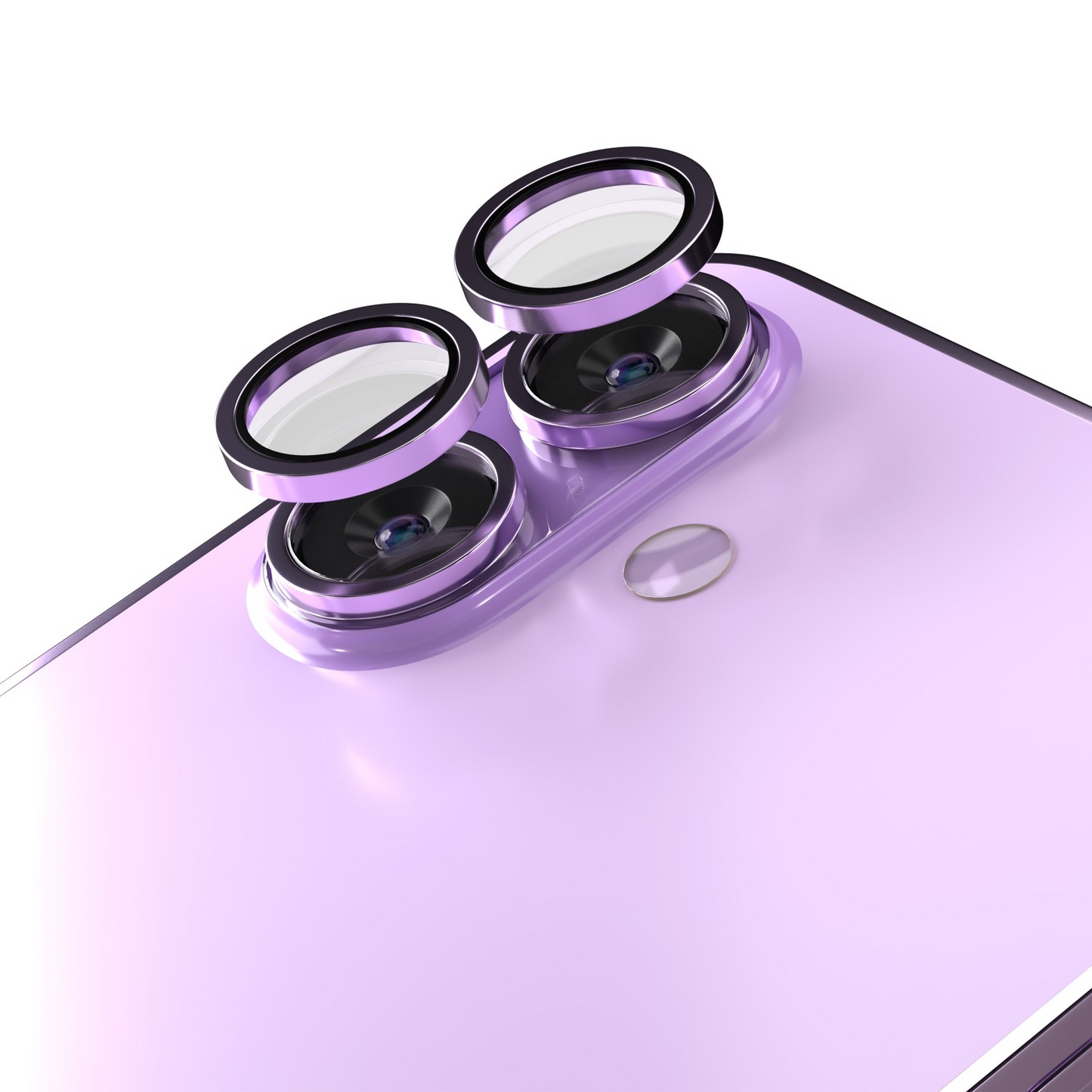 Beskyttelsesfilm til Bagkamera Etteri til Apple iPhone 17, Hærdet Glas, Lilla