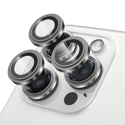 Bagskyttelsesfilm til bagkamera Lito S+ til Apple iPhone 13 Pro Max / 13 Pro, hærdet glas, grå
