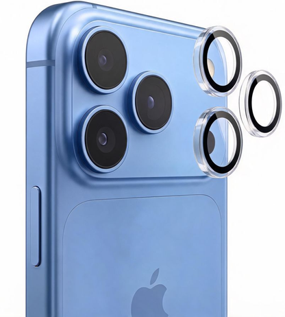 Beskyttelsesfilm til bagkamera Tech-Protect CamRing Fit+ til Apple iPhone 18 Pro / 18 Pro Max, hærdet glas, gennemsigtig