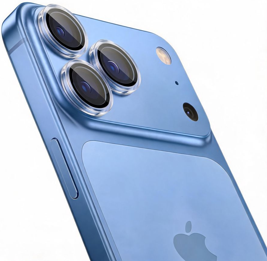 Beskyttelsesfilm til bagkamera Tech-Protect CamRing Fit+ til Apple iPhone 18 Pro / 18 Pro Max, hærdet glas, gennemsigtig