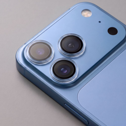 Beskyttelsesfilm til bagkamera Tech-Protect CamRing Fit+ til Apple iPhone 18 Pro / 18 Pro Max, hærdet glas, gennemsigtig