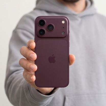 Tech-Protect CamFull Fit+ Rear Camera Protective Film for Apple iPhone 18 Pro Max, Tempered Glass, Burgundy