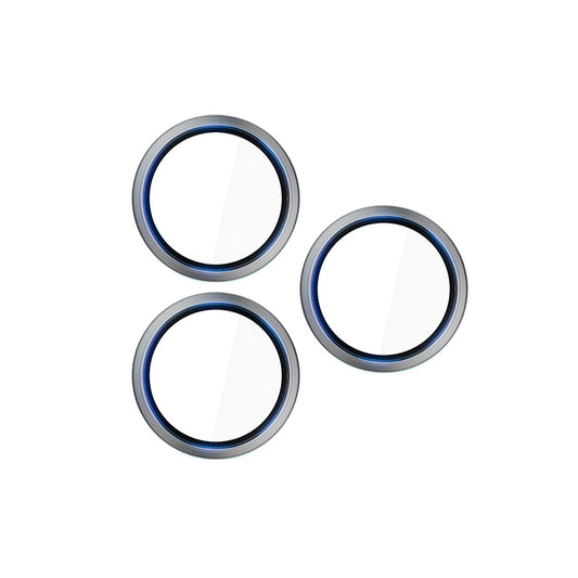 Beskyttelsesfilm til bagkameraet 3MK Hardy Protection Pro til Apple iPhone 17 Pro Max / 17 Pro, Hærdet glas, Beige