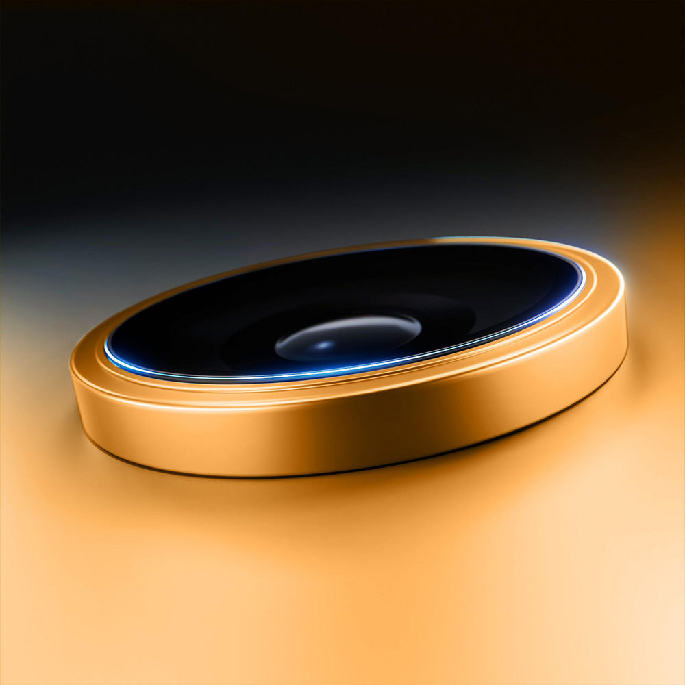 Beskyttelsesfilm til bagkameraet 3MK Hardy Protection Pro til Apple iPhone 17 Pro Max / 17 Pro, Hærdet Glas, Orange