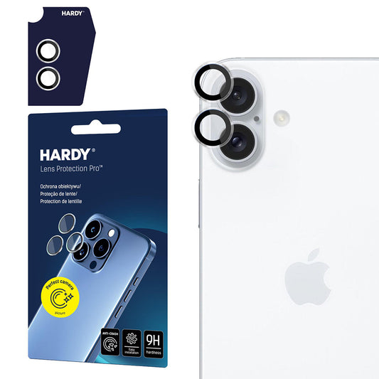 Beskyttelsesfilm til bagkamera 3MK Hardy Protection Pro til Apple iPhone 17, Hærdet Glas, Gennemsigtig