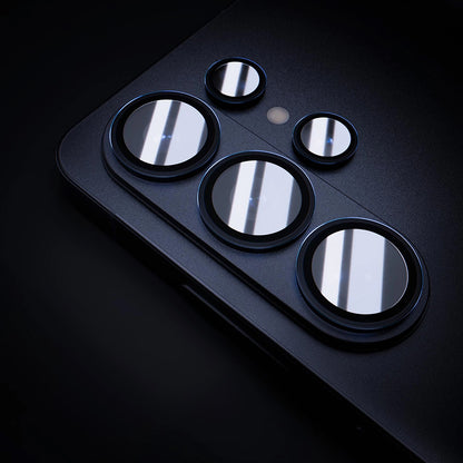 Beskyttelsesfilm til bagkameraet 3MK Protection til Samsung Galaxy S26 Ultra S948, Hærdet glas, Sort