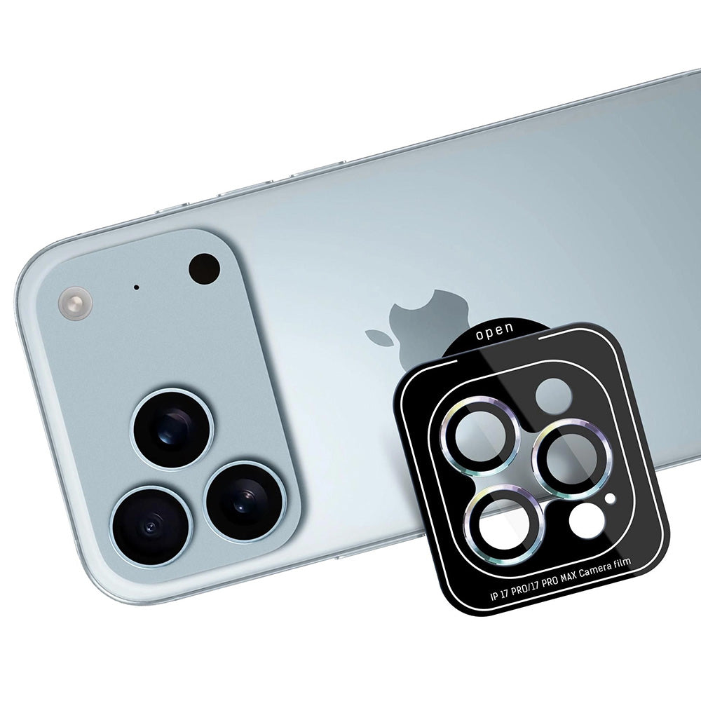 Beskyttelsesfilm til bagkameraet 3MK Protection Pro til Apple iPhone 17 Pro Max / 17 Pro, Hærdet glas, Flerfarvet