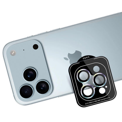 Beskyttelsesfilm til bagkameraet 3MK Protection Pro til Apple iPhone 17 Pro Max / 17 Pro, Hærdet glas, Flerfarvet