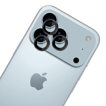 Beskyttelsesfilm til bagkameraet 3MK Protection Pro til Apple iPhone 17 Pro Max / 17 Pro, Hærdet glas, Sort