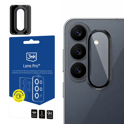 Beskyttelsesfilm til bagkamera 3MK Protection Pro til Samsung Galaxy S26 FE S741, hærdet glas, sort