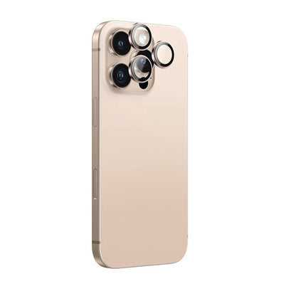 Anank AR Bagkamera Beskyttelsesfilm til Apple iPhone 16 Pro Max / 16 Pro, Hærdet Glas, Guld