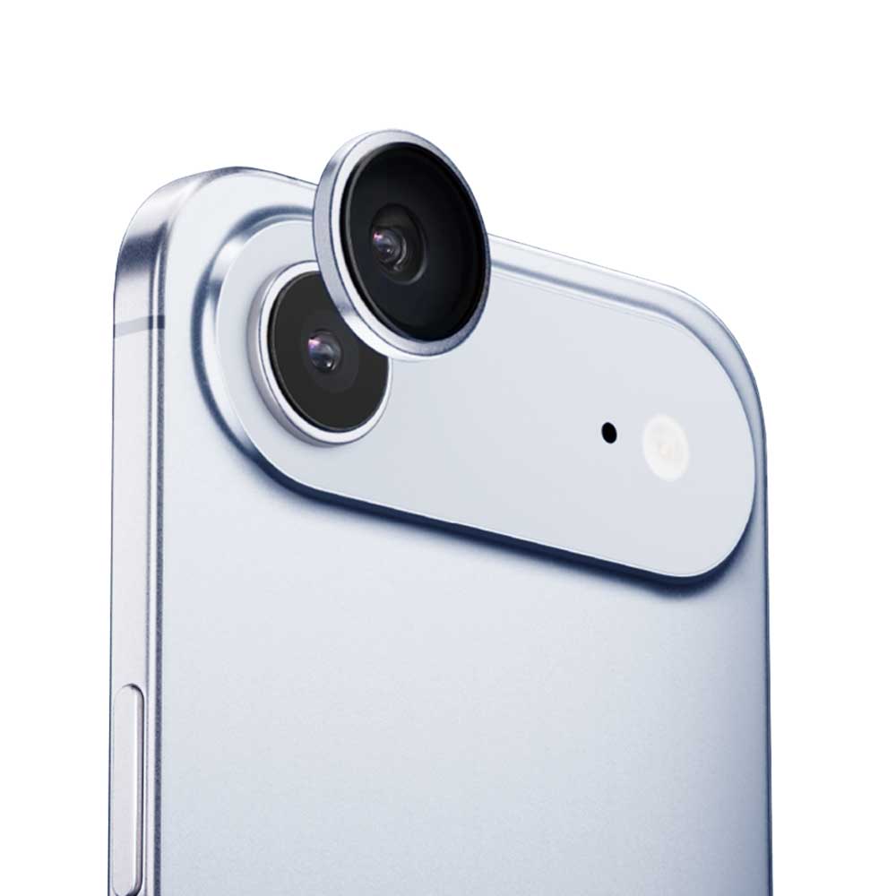 Beskyttelsesfilm til Anank AR bagkamera for Apple iPhone 17 Air, Hærdet glas, Blå