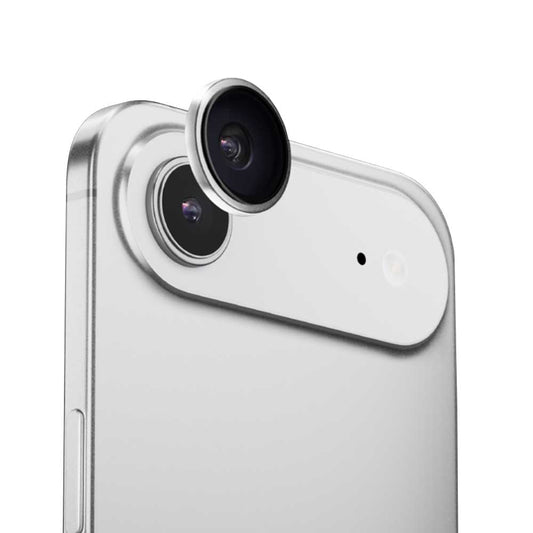 Beskyttelsesfilm til Anank AR bagkamera for Apple iPhone 17 Air, Hærdet glas, Sølvfarvet