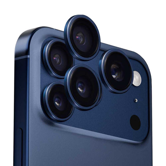 Beskyttelsesfilm til bagkameraet Anank AR til Apple iPhone 17 Pro Max / 17 Pro, Hærdet glas, Blå
