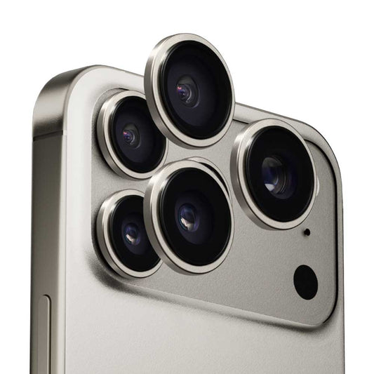 Beskyttelsesfilm til Anank AR bagkamera for Apple iPhone 17 Pro Max / 17 Pro, Hærdet glas, Grå