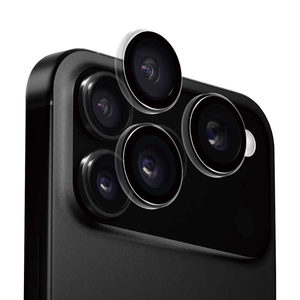 Beskyttelsesfilm til bagsidekameraet Anank AR til Apple iPhone 17 Pro Max / 17 Pro, Hærdet glas, Gennemsigtig