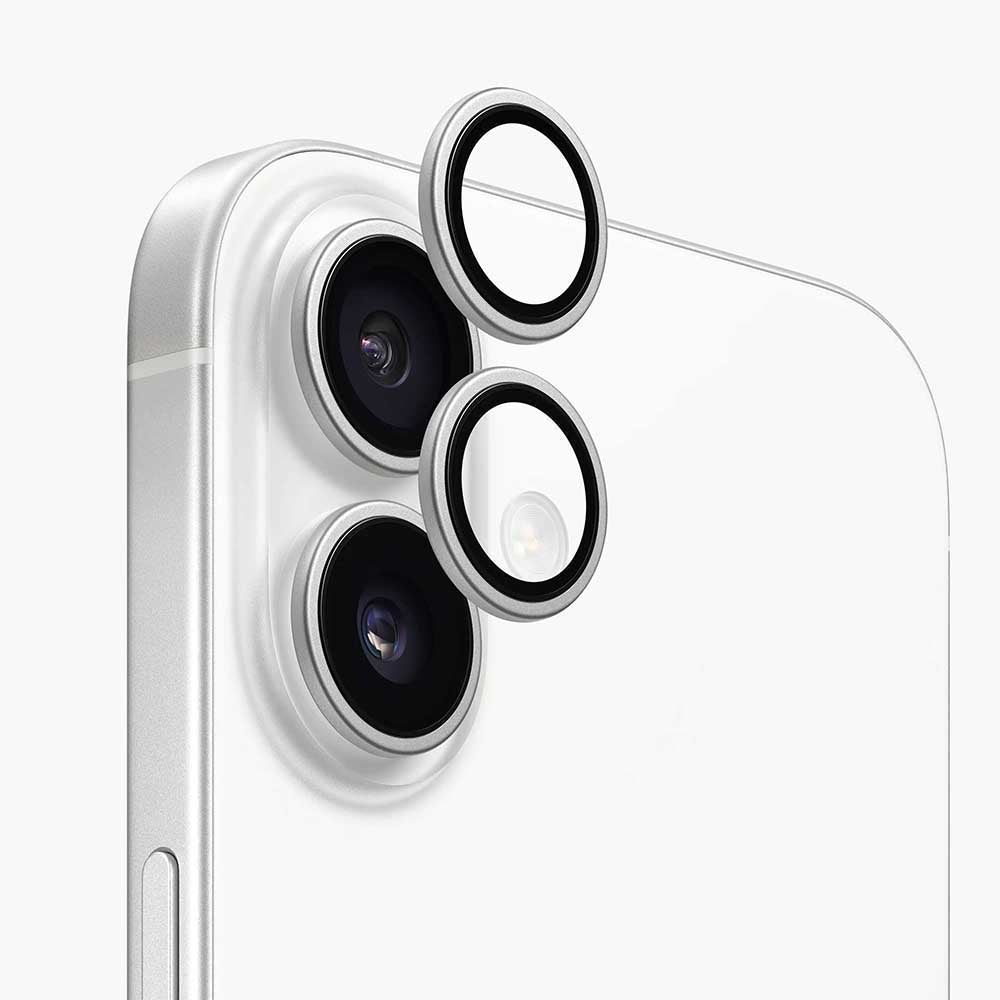 Beskyttelsesfilm til Anank AR bagkamera for Apple iPhone 17, Hærdet glas, Sølvfarvet