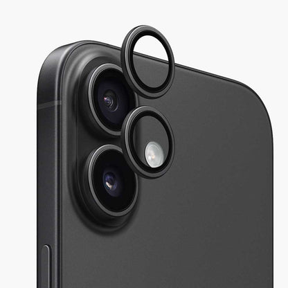 Beskyttelsesfilm til Anank AR bagkamera for Apple iPhone 17, Hærdet glas, Sort