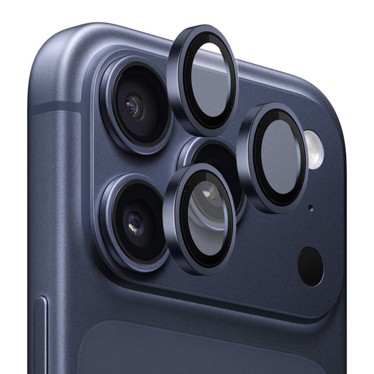Beskyttelsesfilm til bagkameraet Blueo 99 Anti-Reflekterende HD til Apple iPhone 17 Pro Max / 17 Pro, Hærdet Glas, Blå