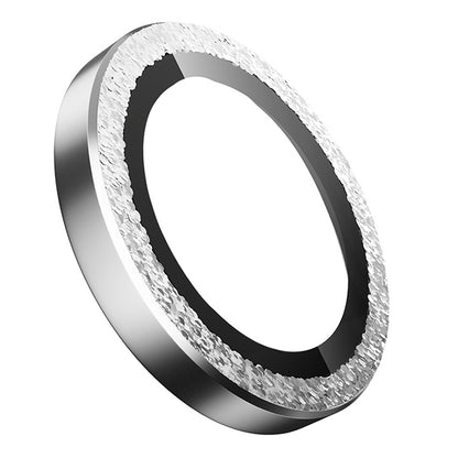 Blueo Diamond-beskyttelsesglas til bagkamera til Apple iPhone Duo, hærdet glas, sølvfarvet
