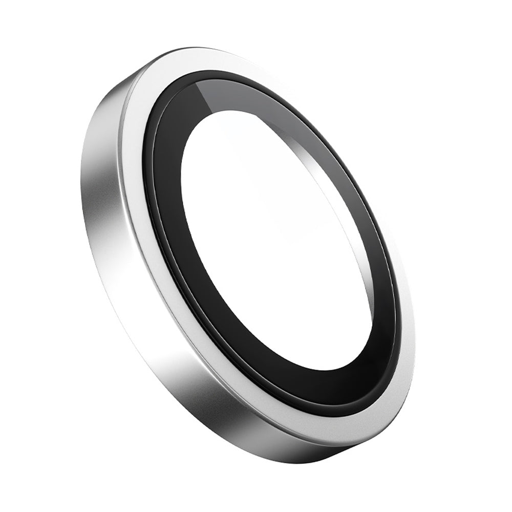 Beskyttelsesfilm til bagkameraet Blueo Metal Frame til Apple iPhone 17 Air, Hærdet glas, Sølvfarvet