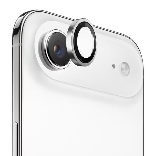 Beskyttelsesfilm til bagkameraet Blueo Metal Frame til Apple iPhone 17 Air, Hærdet glas, Sølvfarvet