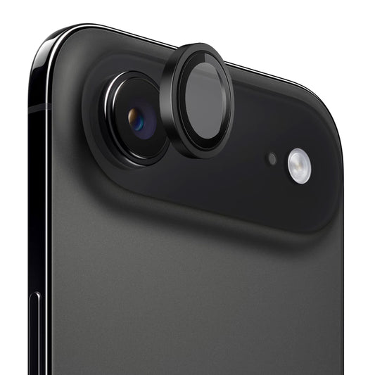 Beskyttelsesfilm til bagkameraet Blueo Metal Frame til Apple iPhone 17 Air, Hærdet glas, Sort