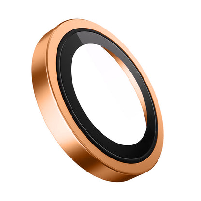Beskyttelsesfilm til bagkameraet Blueo Metal Frame til Apple iPhone 17 Pro Max / 17 Pro, Hærdet glas, Orange