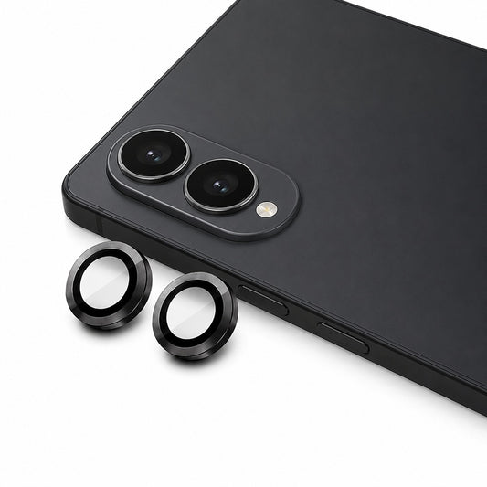 Blueo bagkamera beskyttelsesfilm til Samsung Galaxy Z Fold8 F971, hærdet glas, sort