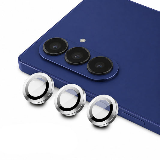 Blueo bagkamera beskyttelsesfilm til Samsung Galaxy Z Fold8 Ultra F976 / Z Fold7 F966, hærdet glas, sølv