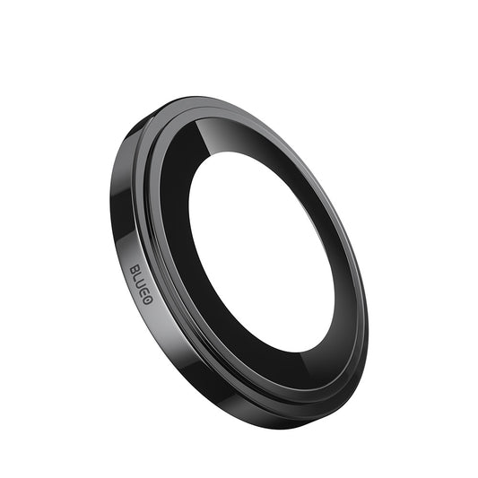 Blueo Sapphire Crystal bagkamera beskyttelsesfilm til Apple iPhone 14 Pro Max / 14 Pro, hærdet glas, sort