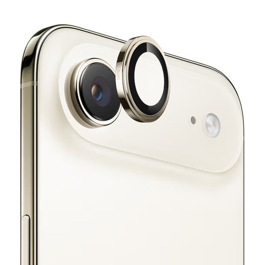 Beskyttelsesfilm til bagkameraet Blueo Sapphire Crystal til Apple iPhone 17 Air, Hærdet glas, Gylden