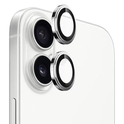 Beskyttelsesfilm til bagsidekameraet Blueo Sapphire Crystal til Apple iPhone 17, Hærdet glas, Sølvfarvet