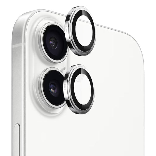 Beskyttelsesfilm til bagsidekameraet Blueo Sapphire Crystal til Apple iPhone 17, Hærdet glas, Sølvfarvet
