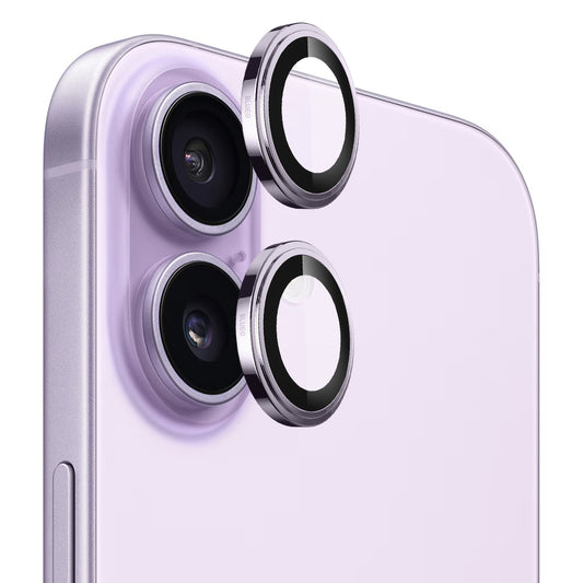 Beskyttelsesfilm til bagkameraet Blueo Sapphire Crystal til Apple iPhone 17, Hærdet glas, Lilla