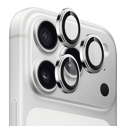 Blueo Sapphire Crystal-beskyttelsesglas til bagkamera til Apple iPhone 18 Pro / 18 Pro Max, hærdet glas, sølvfarvet