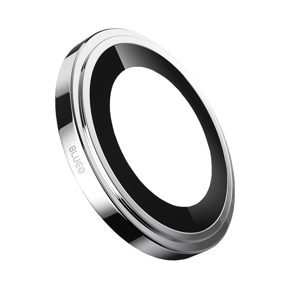 Blueo Sapphire Crystal-beskyttelsesglas til bagkamera til Apple iPhone 18 Pro / 18 Pro Max, hærdet glas, sølvfarvet