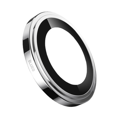 Blueo Sapphire Crystal-beskyttelsesglas til bagkamera til Apple iPhone 18 Pro / 18 Pro Max, hærdet glas, sølvfarvet