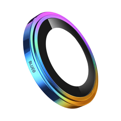 Blueo Sapphire Crystal-beskyttelsesglas til bagkamera til Apple iPhone 18 Pro / 18 Pro Max, hærdet glas, flerfarvet
