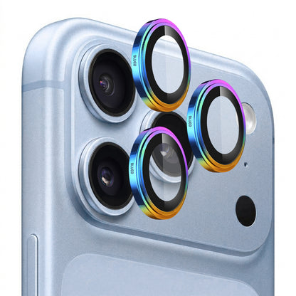 Blueo Sapphire Crystal-beskyttelsesglas til bagkamera til Apple iPhone 18 Pro / 18 Pro Max, hærdet glas, flerfarvet
