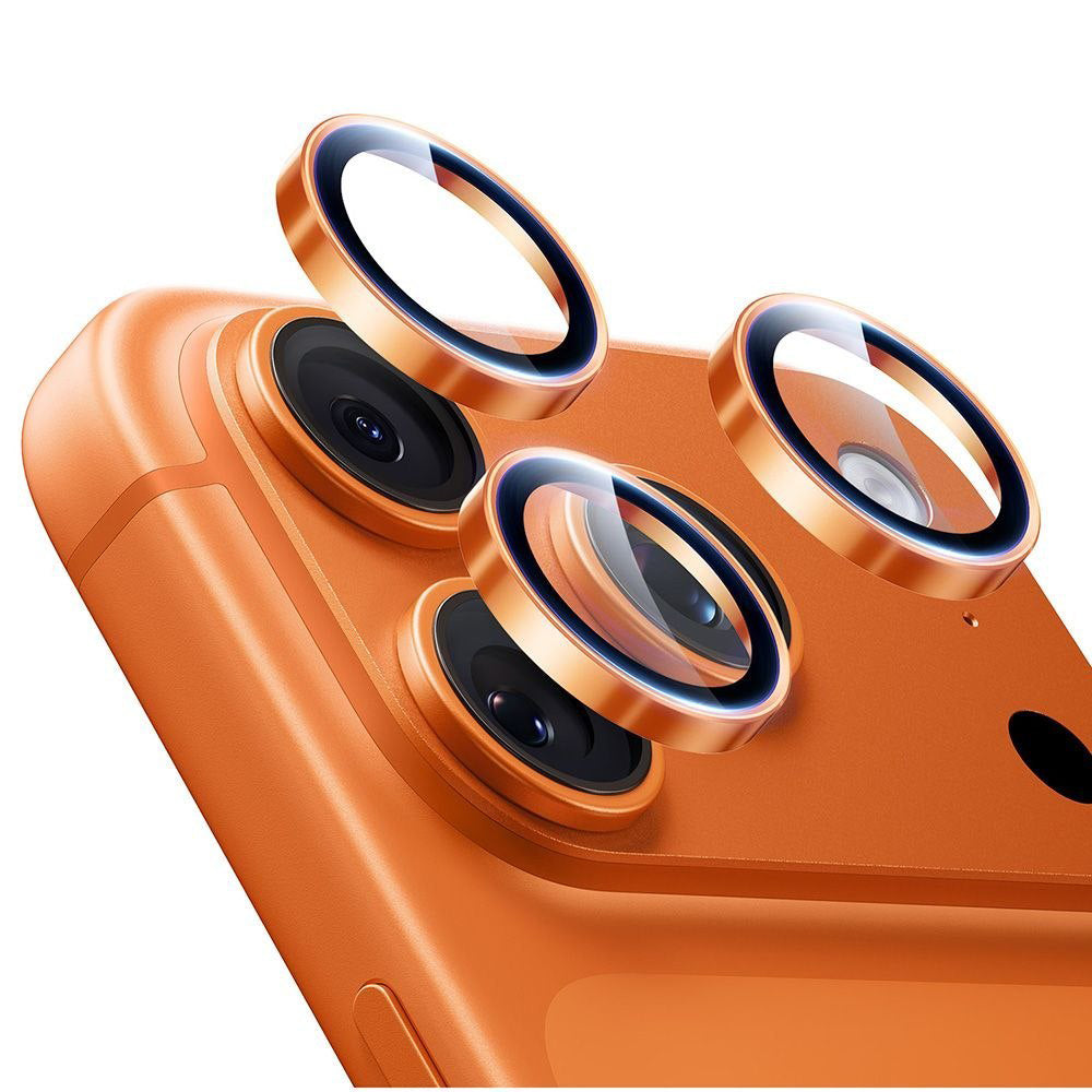 Beskyttelsesfilm til bagkameraet ESR Armorite til Apple iPhone 14 Pro, Hærdet glas, Orange
