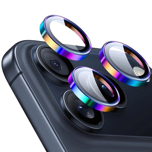 Beskyttelsesfilm til bagkamera ESR Armorite til Apple iPhone 17 Pro Max / 17 Pro / 16 Pro Max / 16 Pro, Hærdet glas, Flerfarvet