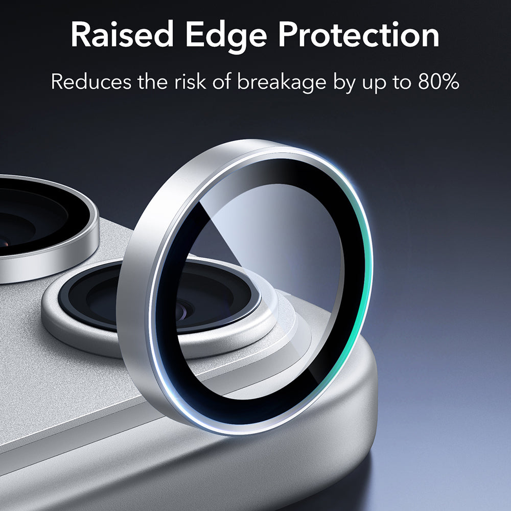 Beskyttelsesfilm til bagkamera ESR Armorite til Apple iPhone 18 Pro / 18 Pro max, hærdet glas, sølv