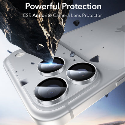 Beskyttelsesfilm til bagkamera ESR Armorite til Apple iPhone 18 Pro / 18 Pro max, hærdet glas, sølv